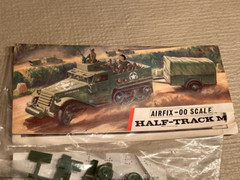 Airfix Half-Track M3 A1 Personnel Carrier Model – Kit # A13 OO Scale – New!!