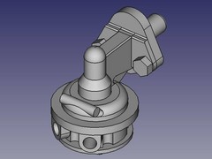 4 off, 3D Print Resin, Model Car Mechanical Fuel Pumps, Various Scales
