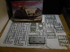 Dragon 1:35 #6072 Schwerer Panzer Spahwagen 1939-1945 Series Open Box Complete