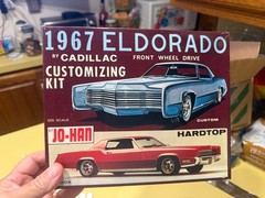 *SUPER RARE ORIGINAL VINTAGE JO-HAN 1967 CADILLAC ELDORADO KIT **COMPLETE *L@@K!
