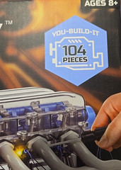 Discovery Mindblown 4-Cylinder Model Engine Kit STEM Build Techcore