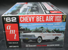 4pc Sealed 1/25 AMT Revell Model Kits Chevy ’62 Bel Air ’63 ’65 ’67 Impala SS