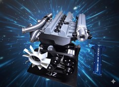 TOYOTA 2JZ Engine Model 3D Printed Vroom Vroom Model Vroom Vroom