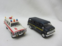 Trident Miniatures Chevrolet State Trooper Police Van 1/87 HO