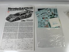 Tamiya Mercedes CLK-GTR Full-View 1:24 Scale OPENED ASSEMBLED