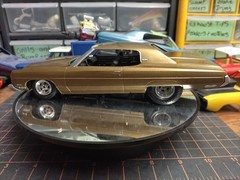 Vintage MPC 1973 Chevy Caprice Pro Street 1/25 Built Model Car Nice Adult Built
