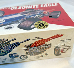 MPC 1/25 Scale Model Kit Dan Gurney’s Olsonite Eagle #6026 Sealed Grand Prix Dad