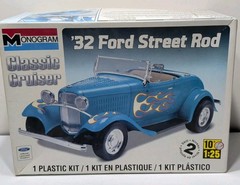 ✨Open Box✨ ’32 Ford Street Rod 1:24 Classic Cruiser Scale Monogram Model Kit