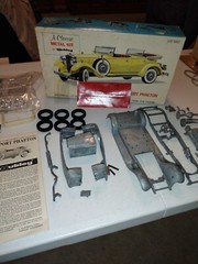 Vintage #4859-500 Hubley 1930 Packard Sport Phaeton Metal Model Kit