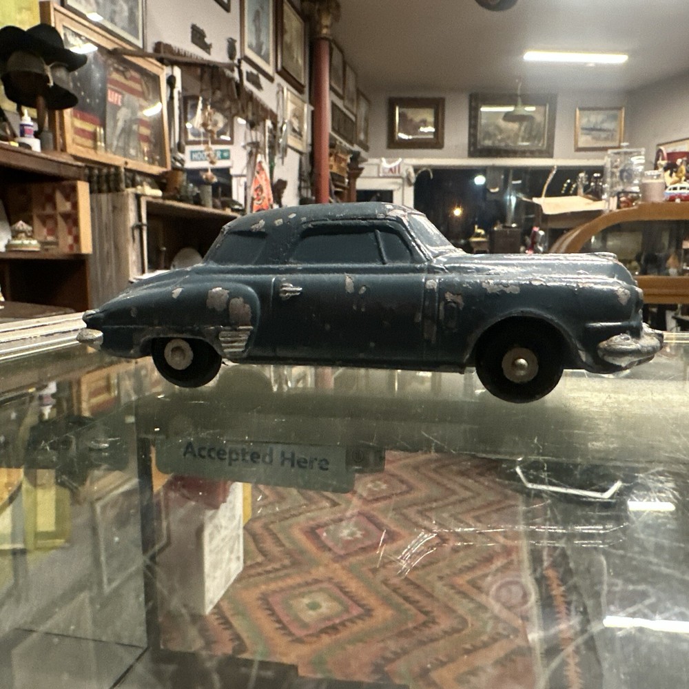 1949 Studebaker 2Dr Coupe Promo 1/28 National Products BLUE All Original ( F )