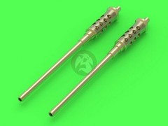 Master 1/72 M2HB Browning .50 Cal HMG Barrels US & Allied Tanks (2pcs) GM-72-002
