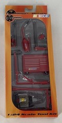 MOTORWORKS NASCAR ATLAS 1:24 SCALE TOOL KIT RED 100% COMPLETE NOS
