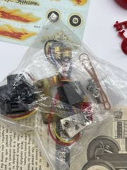 RARE VTG 1960 Aurora Motorized 1932 Ford Hotrod Model Kit Working Motor & Lights