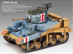 Academy 1/35 BRITISH M3 STUART’ “HONEY” Light Tank Plastic Model Kit #13270