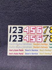 AMT ’65 Olds 88 Modified Stocker Decal Sheet Kit #30143 Vintage Wild Bill Garage