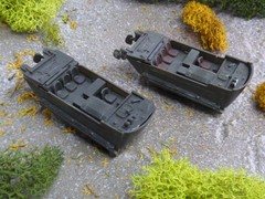 Roco Minitanks 1/87 (2) WWII US Weasel Amphibious Armored Craft Lot #7423K©