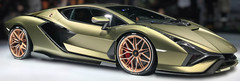 Lamborghini 1:18 Race Car12Classic Concept Custom Built Model24Carousel GREEN