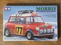 Tamiya Kit Morris Mini Cooper 1275S Rally ’67 Monte Carlo Rally 1:24 NEW SEALED