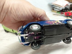 Model Junkyard/parts Plastic Custom Vintage Car Lot Of 4 Custom Vw,porche