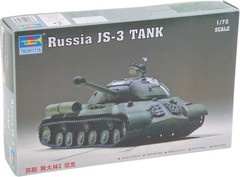 Trumpeter 7227 Russian JS-3 Tank 1:72 New Free Shipping