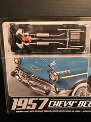 AMT 638M/12 1957 CHEVY BEL AIR MODEL KIT-NIB-1/25 SCALE