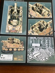 SdKfz 138/1 Ausf H “Grille” Self-Propelled Gun 1/35 Kirin Assy Started Kit#28003