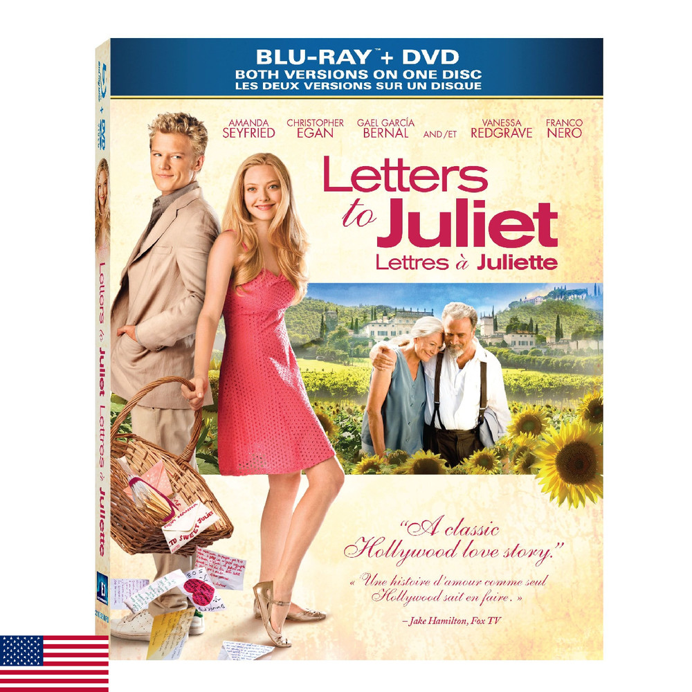 Imports Letters To Juliet Dvd