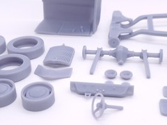1933 Willys Coupe – 1:25 Scale Resin Kit Accessories Classic Diecast Vehicle Car