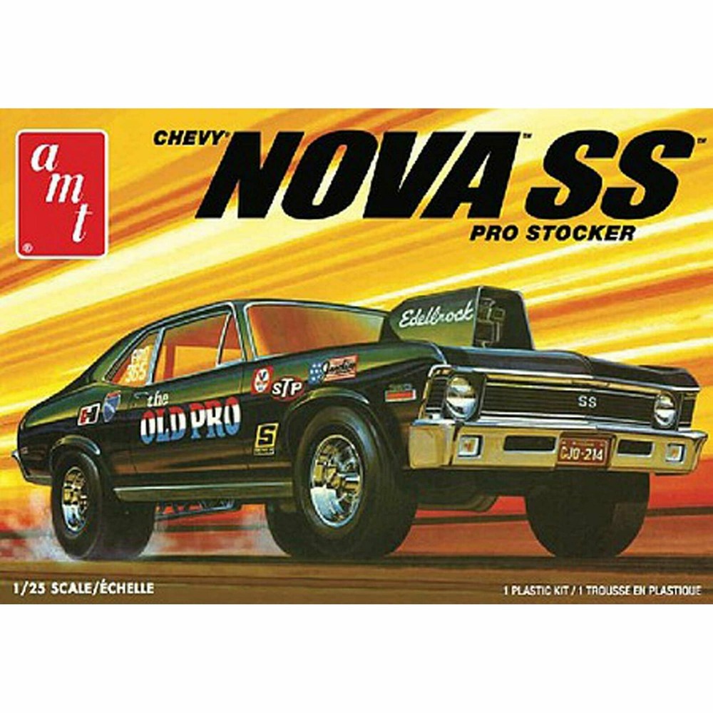 AMT 1/25 1972 Chevy Nova SS Old Pro Model Kit # AMT1142~NEW in BOX