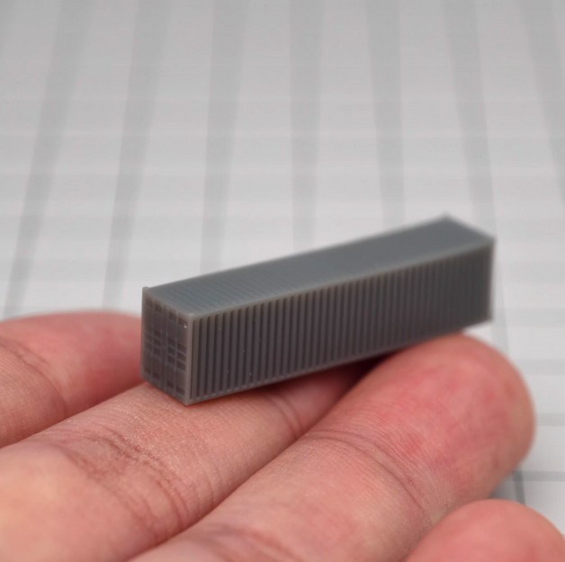 1/350/700 Universal Marine Container Resin Scene Model
