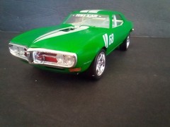 Revell Foose ’69 Pontiac Firebird 1/25 Partially Built