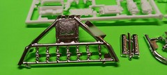 1957 Chevy Bel Air Hardtop 1/25 OLD REVELL TOOLING 283 Motor Engine Blower