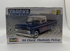 1966 Chevy Fleetside Pickup 1:25 Scale Model Kit Revell
