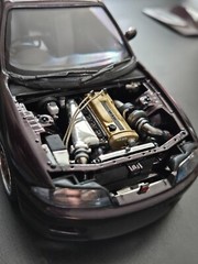 1/24 RB26DETT with R33 Engine Bay Transkit