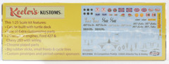 Atlantis Keeler’s Kustoms ’23 Competition Pickup 1:25 Scale Model Car Kit 13104