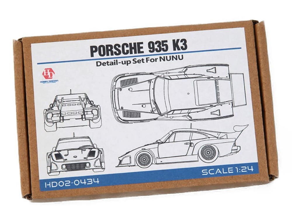 Hobby Design 1/24 Porsche 935 K3 Detail Up Parts for nunu from Japan 11817　