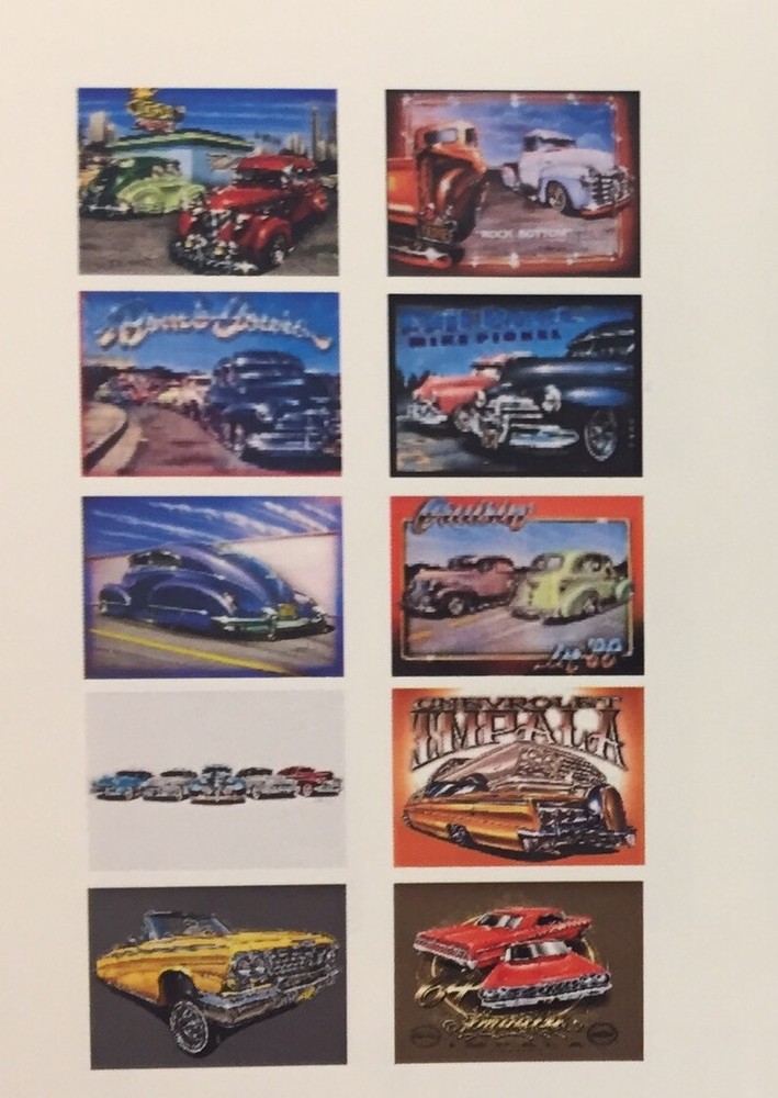 Detail Media Mini Posters ,Diorama, Model Car,1/24,1/25, Unframed,SCHP8