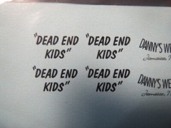 Dead End Kids Top Fuel 1/25 Decal from Fremont Racing Specialties