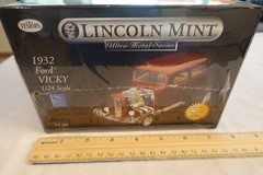 TESTORS: 1/24 Lincoln Mint, Ultra Metal Series, 1932 Ford “VICKY” #7140. Sealed.