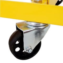 750 Lbs Heavy-Duty Rolling Engine Stand, Steel Construction with Casters and Saf