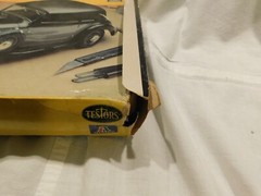 Testors Mercedes 540K 1/24 classic Plastic model car kit