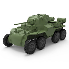 SSMODEL SS35359 1/35 Military Model Kit USA T18E2 “Boarhound” Armored Car