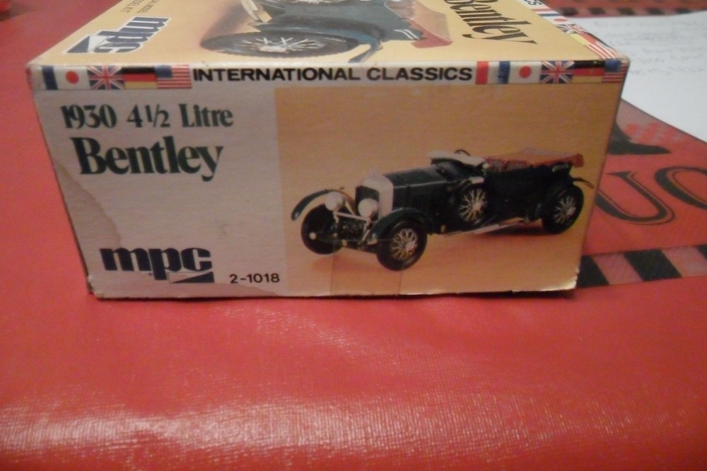 VINTAGE MPC 1930 4 1/2 LITER BENTLY SEALED PARTS FREE SHIPPING lot 1 0 094197