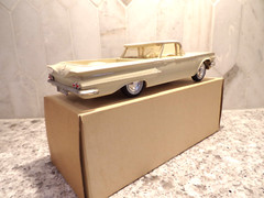 1960 CHEVROLET EL CAMINO Dealership Promo Model Car IN ORIGINAL BOX!