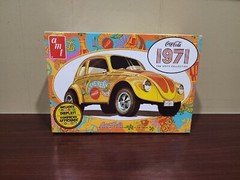 AMT Coca-Cola 1971 Volkswagen Superbug Gasser 1/25 Model Kit VW Volkswagon ’71