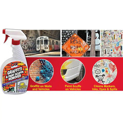 32Oz Graffiti, Paint Scuff, Overspray Remover-For Cleaning Acrylic and Enamel Pa