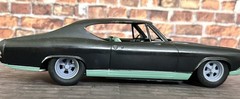 1/24 Scale: 15-inch “Cragar SS” Resin Wheels W/ Wide Rear Tires