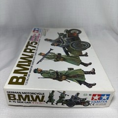 Tamiya BMW R75 German Motorcycle Sidecar 1/35 Model Kit WWII 35016
