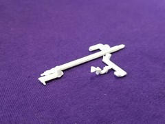 1964 Dodge 330 DRIVESHAFT & LOOP for Lindberg / AMT 1:25 Model Kit 64