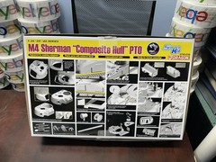 Dragon 6740 – 1/35 M4 Sherman Composite Hull PTO Upgraded Kit NIOB